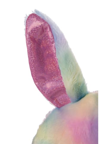 Kussen "Glubschis - Hase Rainbow Candy" meerkleurig - (L)32 x (B)32 cm