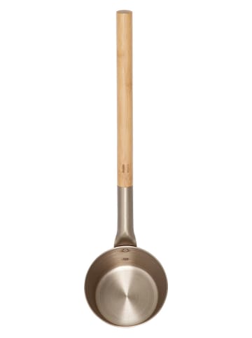 Chochla w kolorze beżowo-kremowym do sauny - dł. 43 cm