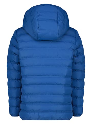 Doorgestikte jas "Tizza" blauw
