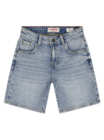 Jeans-Shorts in Hellblau