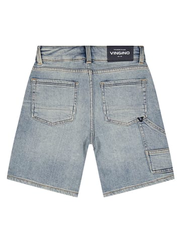 Jeans-Shorts in Hellblau