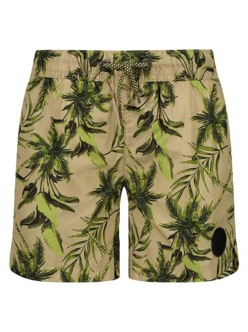 Szorty kąpielowe "Xerdo" w kolorze khaki