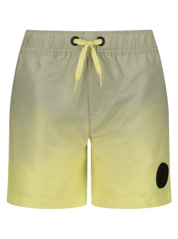 Zwemshorts "Xanno" kaki/geel