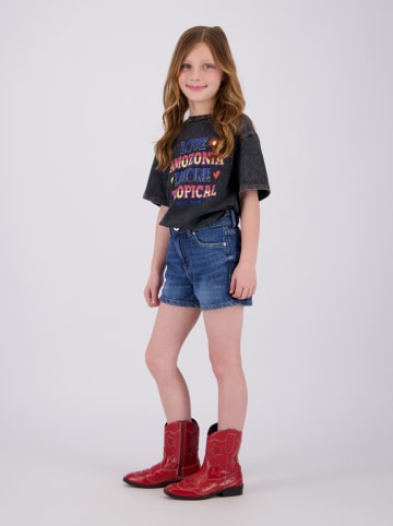 Spijkershort "Dora" blauw