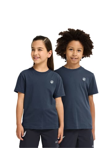 Shirt "Paw" donkerblauw