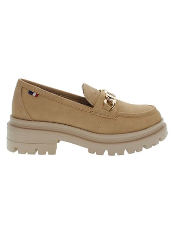 Mokassins in Beige