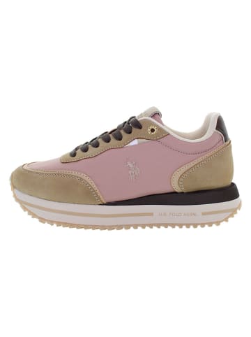 Sneakers lichtroze/beige