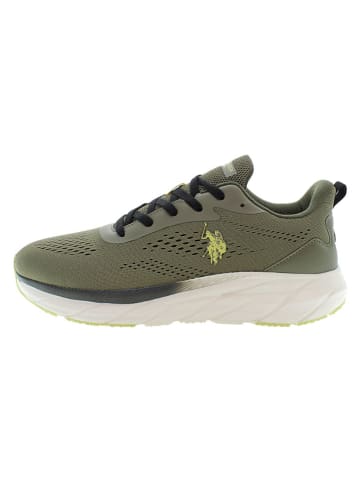 Sneakersy w kolorze khaki