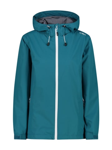 Functionele jas turquoise