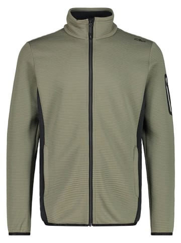 Fleecejacke in Khaki