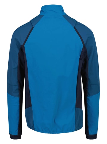 Hybridjacke in Blau