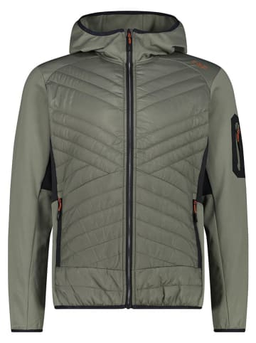 Kurtka hybrydowa w kolorze khaki
