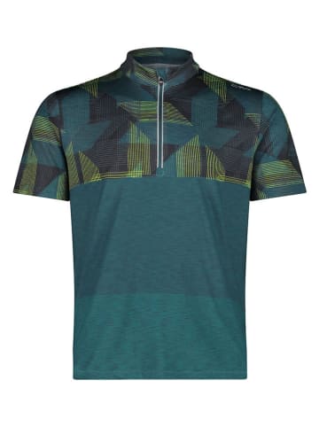 Fahrradtrikot in Türkis