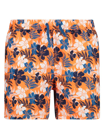Badeshorts in Orange