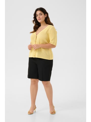 Cardigan in Gelb