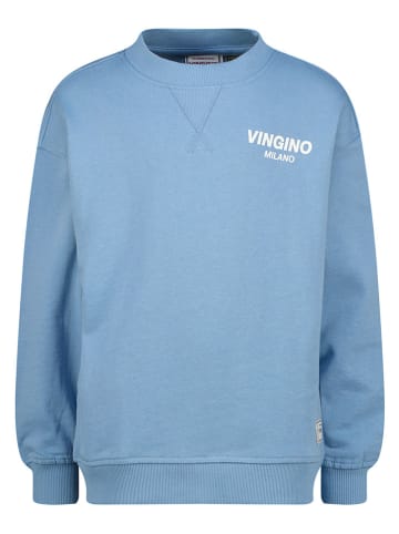 Sweatshirt in Hellblau