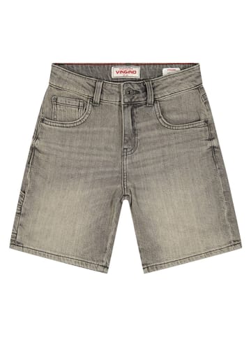 Jeans-Shorts in Grau