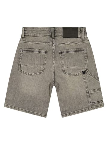 Jeans-Shorts in Grau