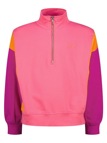 Bluza "Nilone" w kolorze różowo-fioletowym