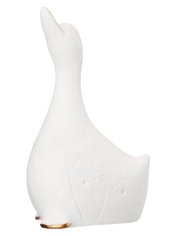 Lampa dekoracyjna LED "Salto" w kolorze białym - 7 x 13,5 x 8 cm