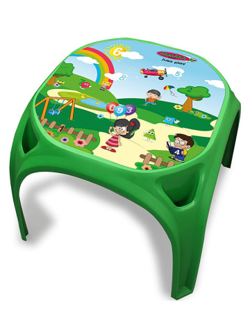 Kindertafel "Cijferplezier XL" groen - vanaf 2 jaar
