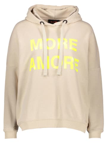 Hoodie "More Amore" beige