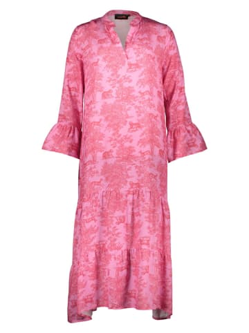 Jurk "Rose Jungle" lichtroze