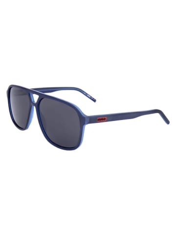 Herren-Sonnenbrille in Dunkelblau