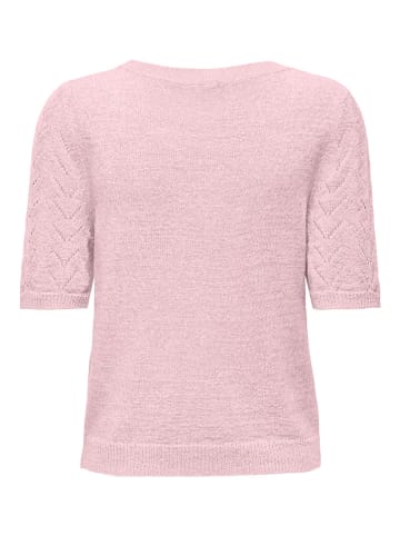 Sweter w kolorze jasnoróżowym