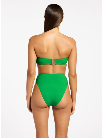 Figi bikini w kolorze zielonym