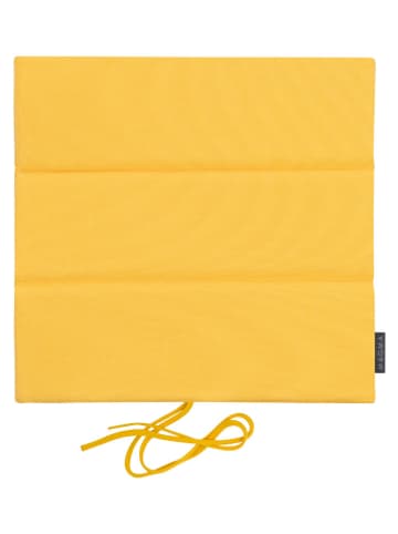 Outdoorstoelkussen ''Capri'' geel - (L)40 x (B)40 cm