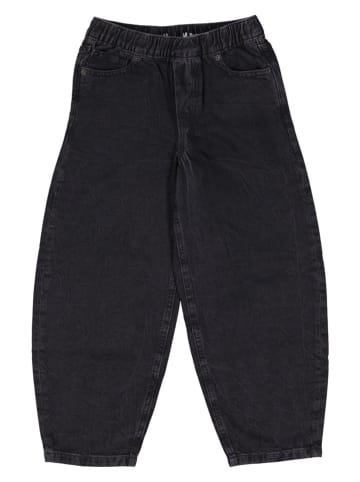 Spijkerbroek - baggy fit - zwart