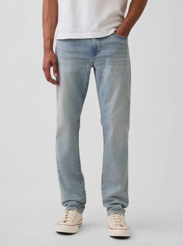 Dżinsy - Slim fit - w kolorze błękitnym
