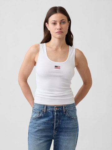 Top in Weiß
