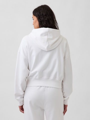 Sweatjacke in Weiß