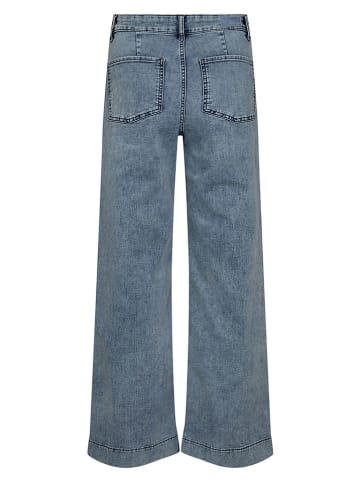 Jeans - Wide leg - in Blau