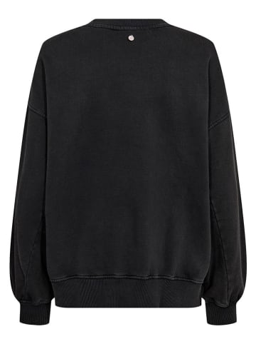 Sweatshirt in Schwarz