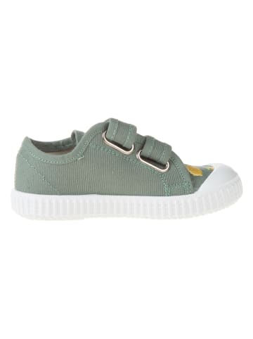 Sneakersy w kolorze zielonym