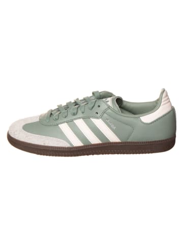 Leren sneakers "Samba" turquoise