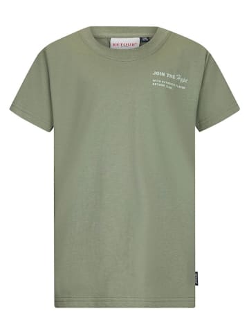 Koszulka "Leandro" w kolorze khaki
