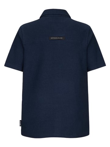 Blouse "Reinout" donkerblauw