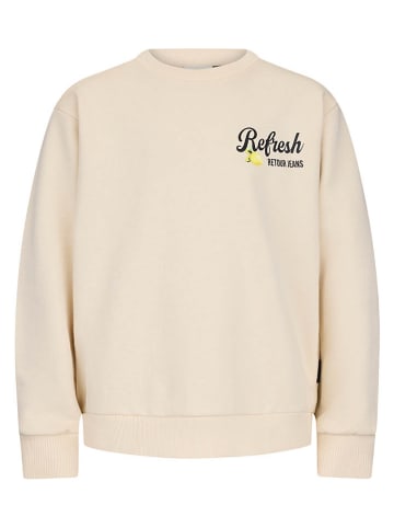 Sweatshirt "Leo" beige