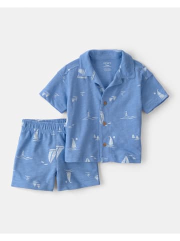 2tlg. Outfit in Blau