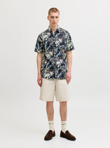 Blouse "Honolulu" donkerblauw