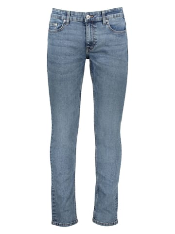Dżinsy - Slim fit - w kolorze niebieskim