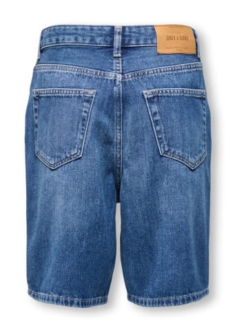 Jeans-Shorts "Fade" in Blau
