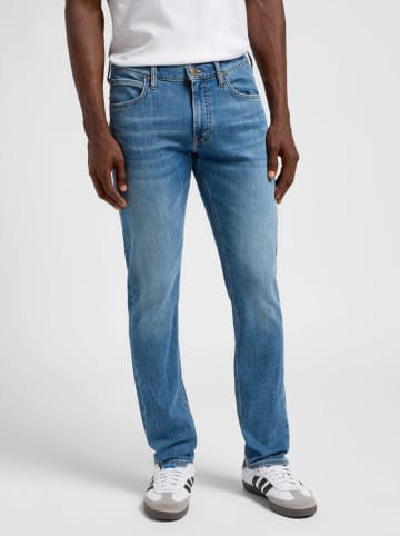 Dżinsy - Slim fit - w kolorze niebieskim