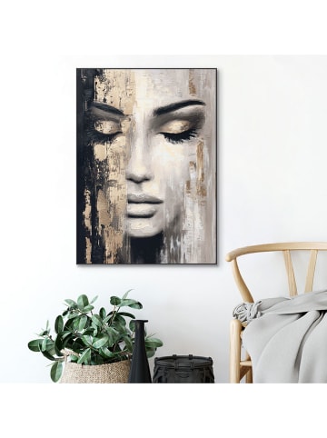Ingelijste kunstdruk ''Platina Face''