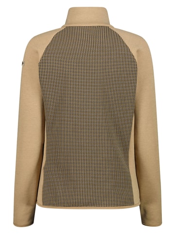 Fleecejacke in Beige