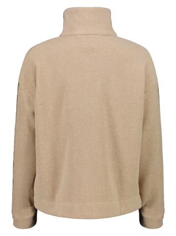 Fleecejacke in Beige